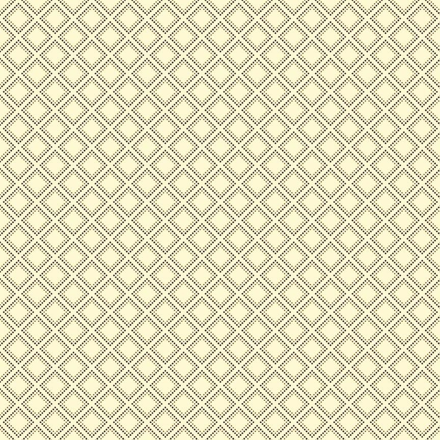 Fall's In Town - Grid Cream C13517-CREAM