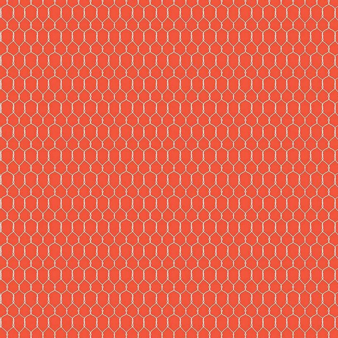 Farm Livin'  - Chicken Wire Red C15184-RED