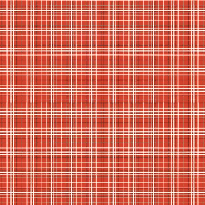 Farmhouse Summer - Plaid Red C13634-RED