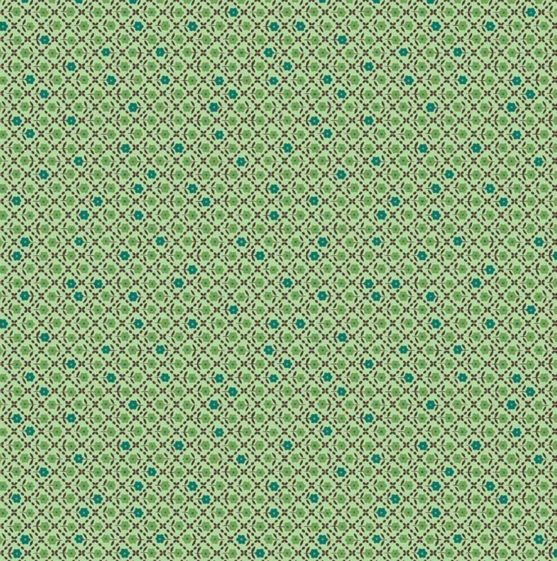 Flea Market - Needlepoint Green c10224-green