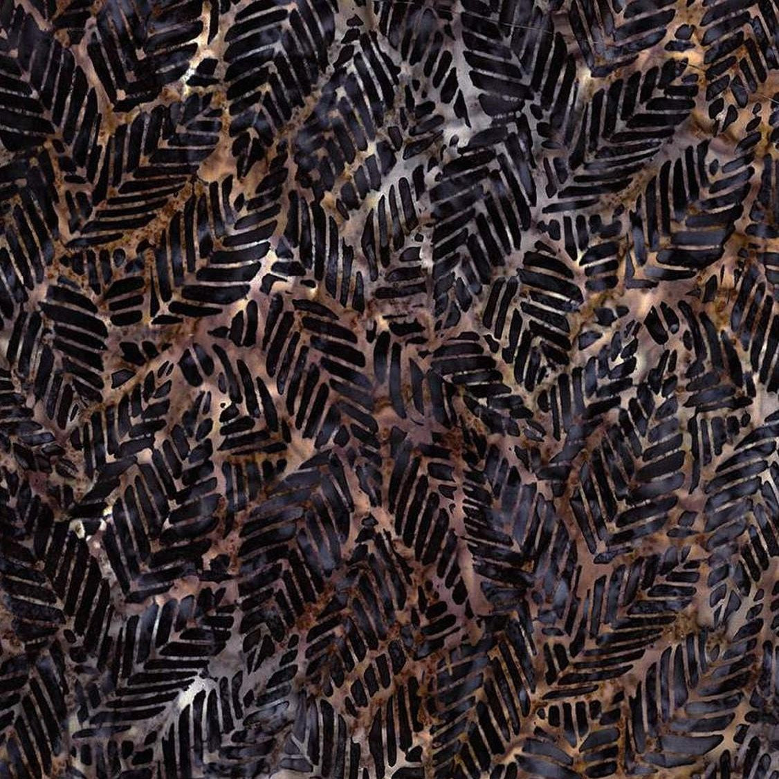 Floral Reflections - Black Bean BT23185-168