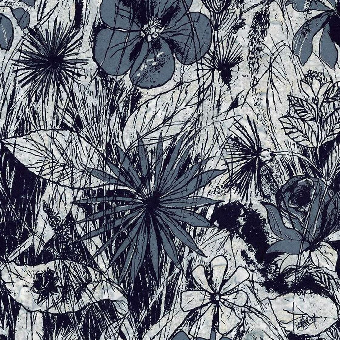 Floral Reflections -  Steel Sapphire BT23180-163