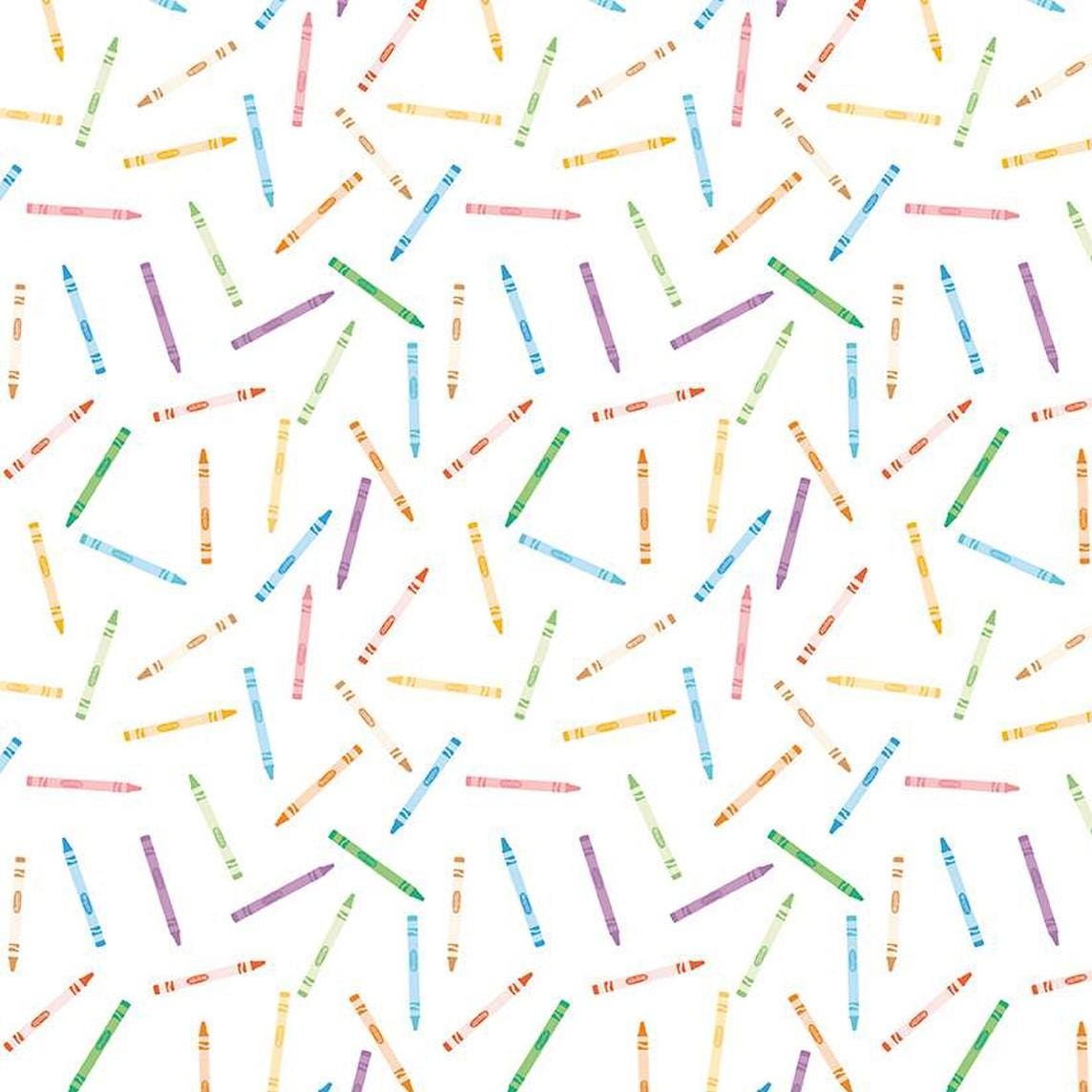 Get Your Cray-On with Crayola - Crayons White C15412-WHITE