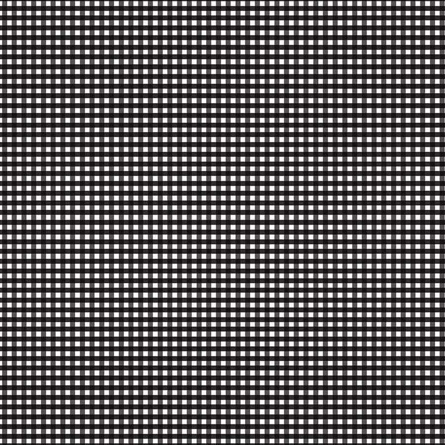 Gingham - 1/8" Gingham Gray C440-110BLACK