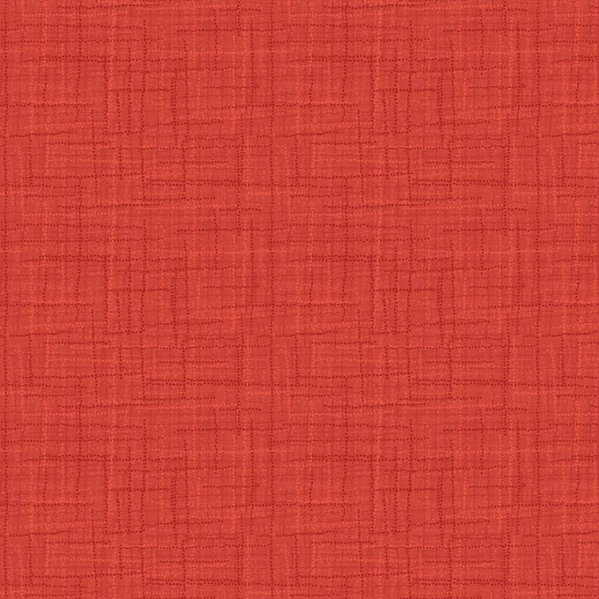 Grasscloth Cottons - Vermilion C780-VERMILION