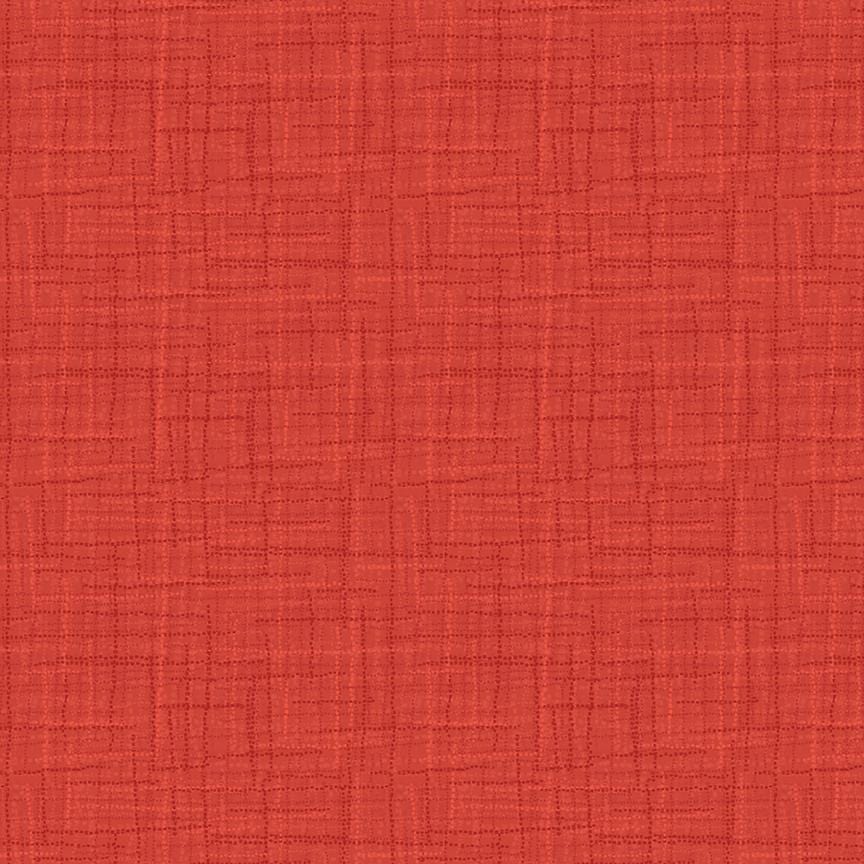 Grasscloth Cottons - Vermilion C780-VERMILION