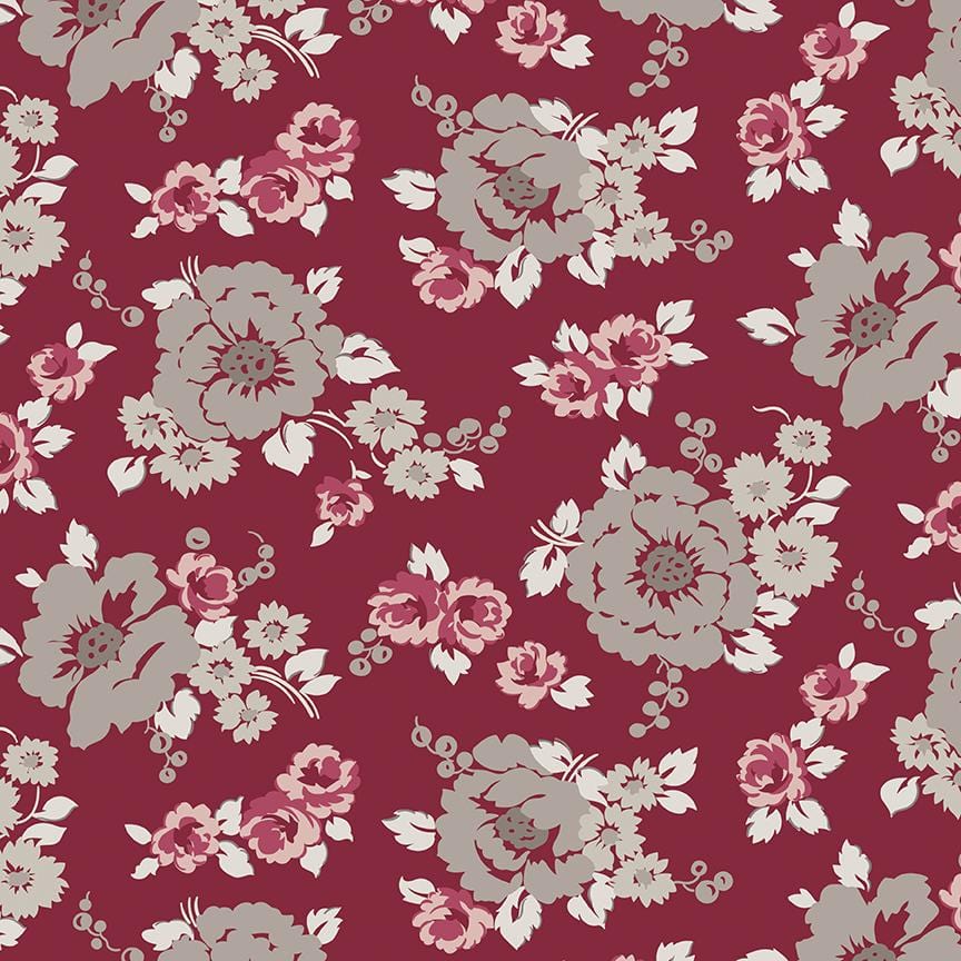 Heartfelt - Floral Ruby C13491-RUBY