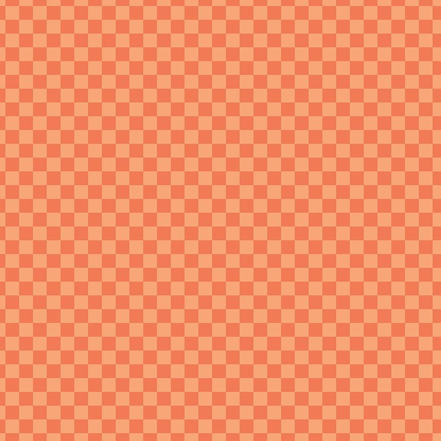Hey Pumpkin - Checks Orange C16036-ORANGE
