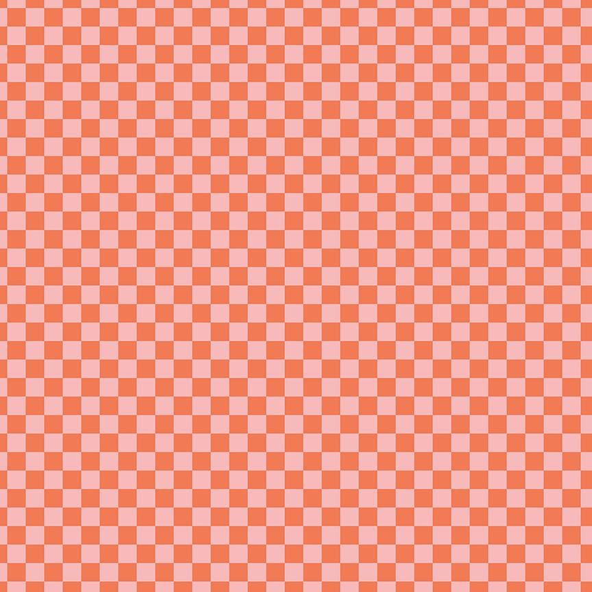 Hey Pumpkin - Checks Pink C16036-PINK