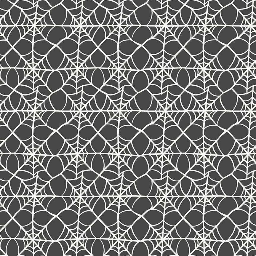Hey Pumpkin - Webs Charcoal C16033-CHARCOAL