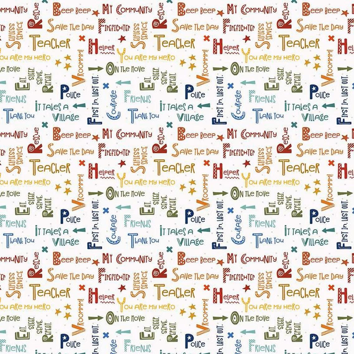 It Takes a Village - Community Text Cloud C15463-CLOUD