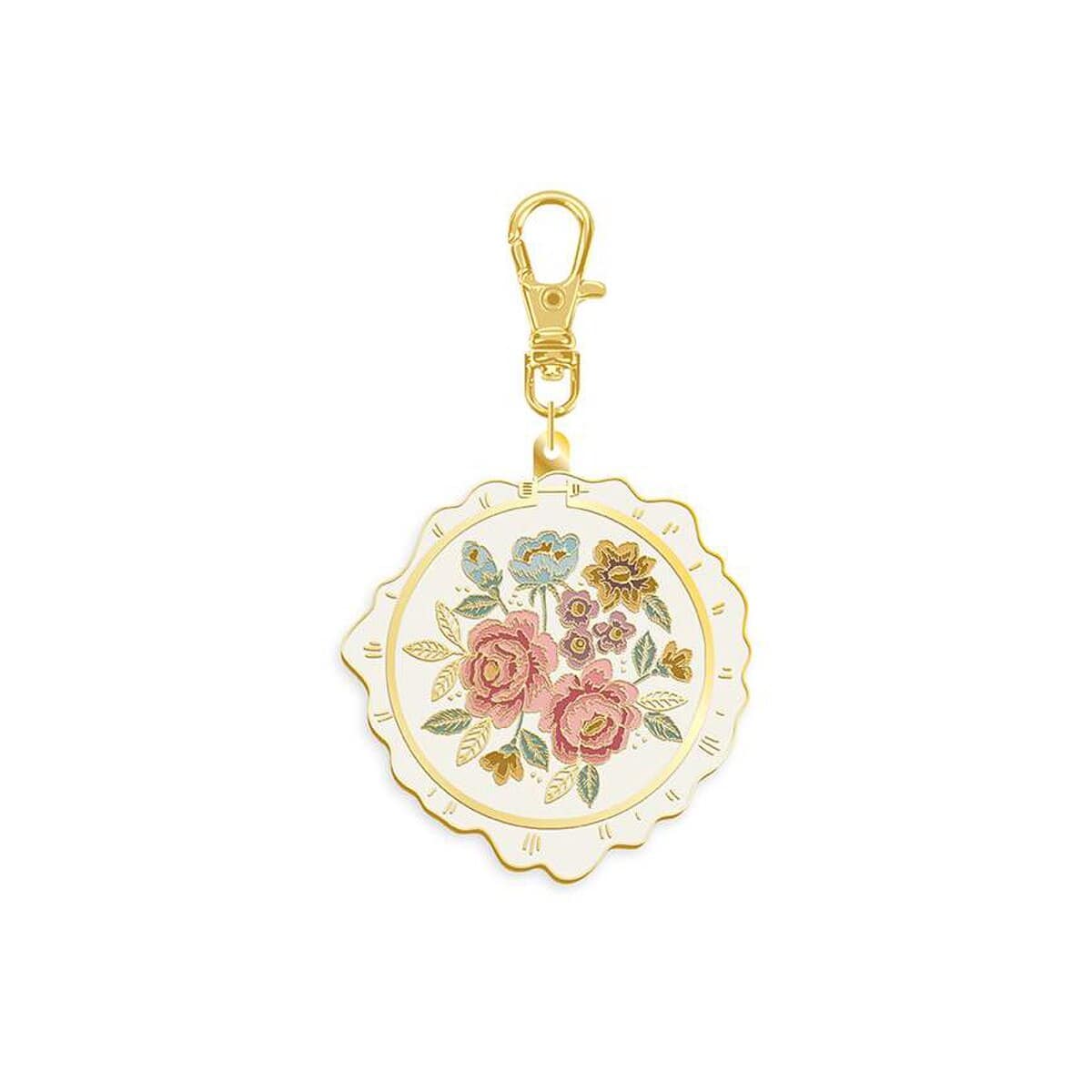 Jane Austen Embroidery Hoop - Enamel Charm ST-42311