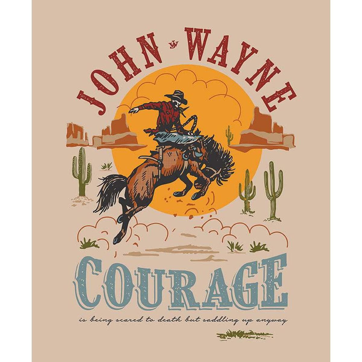 John Wayne - Courage is being scared to death and