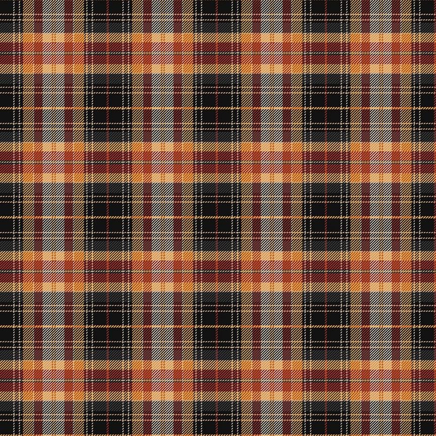 John Wayne Courage - Plaid Charcoal C14303-CHARCOAL