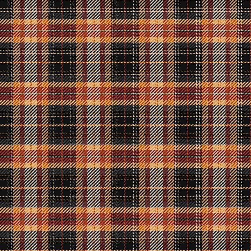 John Wayne Courage - Plaid Charcoal C14303-CHARCOAL