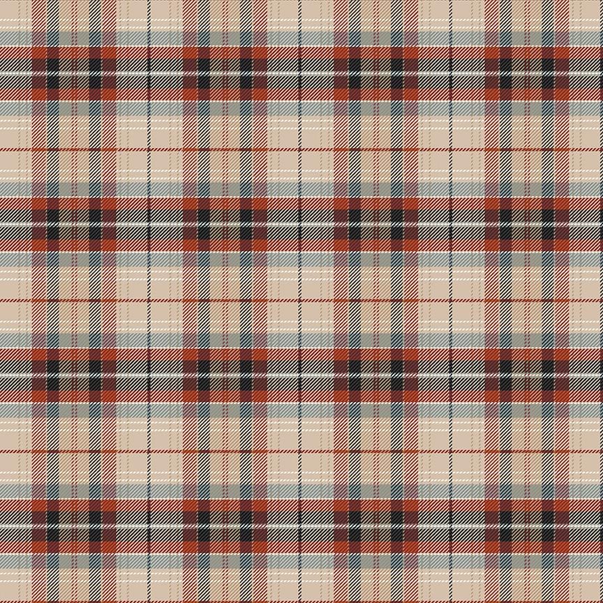 John Wayne Courage - Plaid Sand C14303-SAND