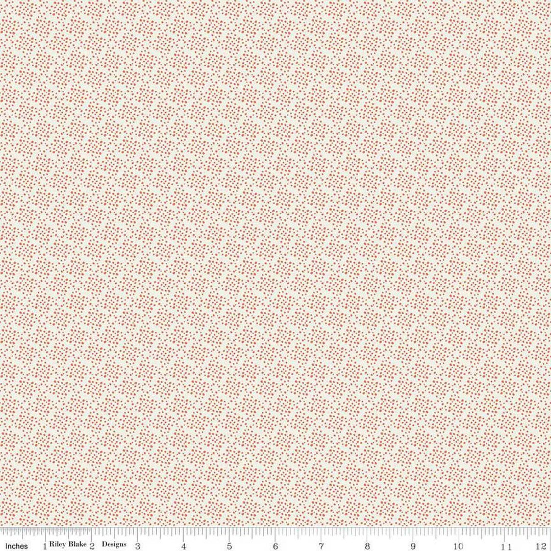 Juju's Petals - Dots Cream C16616-CREAM