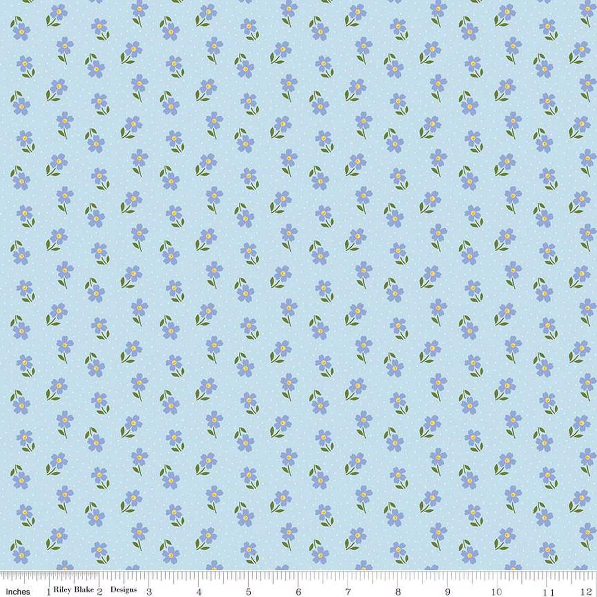 Little Darlin - Ditsy Blue C16975-BLUE