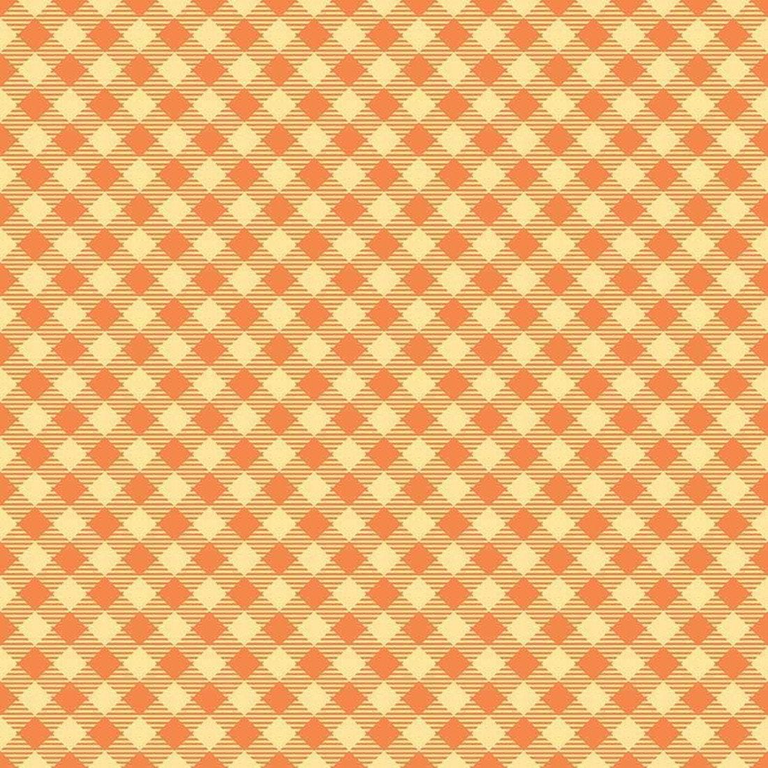 Lori Holt Bee Basics - Gingham Orange RB6400-ORAN