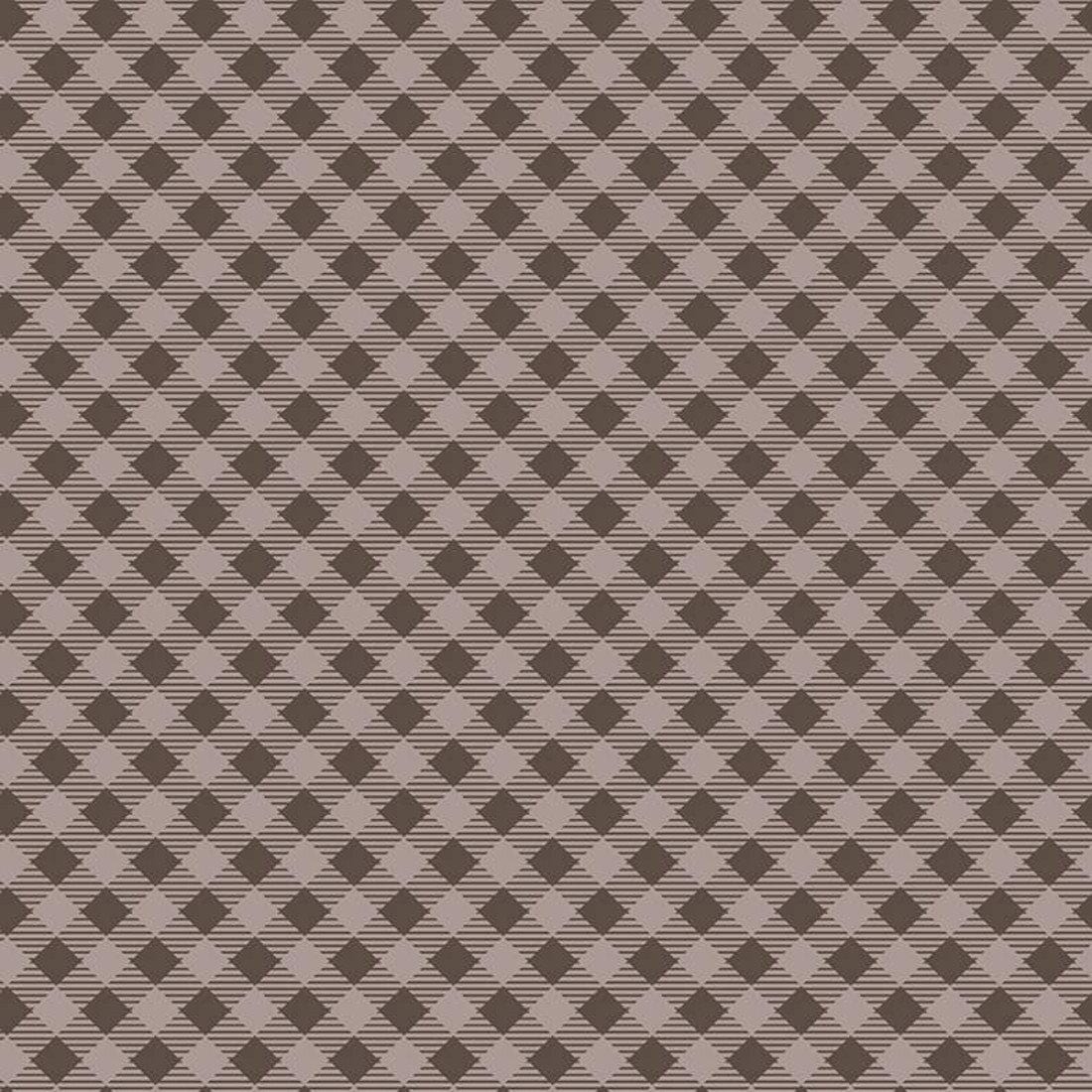 Lori Holt Bee Basics - Gingham Raisin C6400-RAISIN