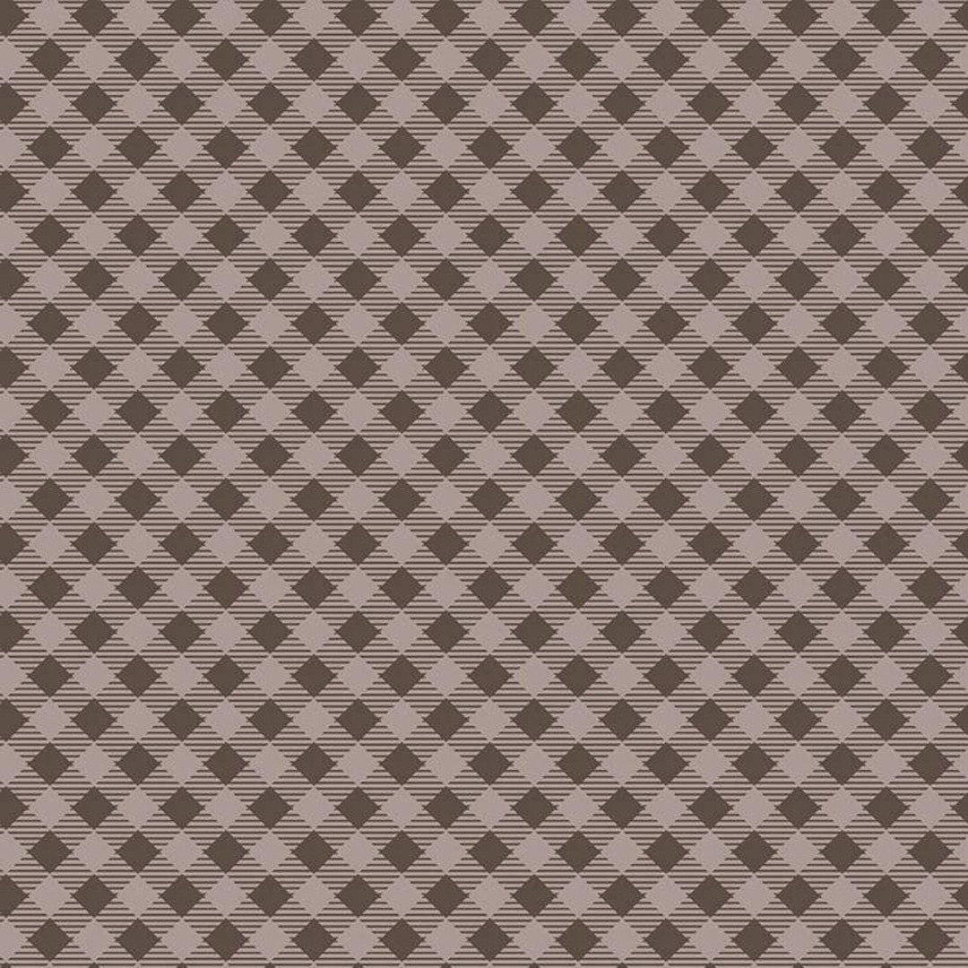 Lori Holt Bee Basics - Gingham Raisin C6400-RAISIN