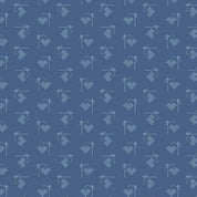 Lori Holt Bee Basics - Heart Blue RBC6401-BLUE