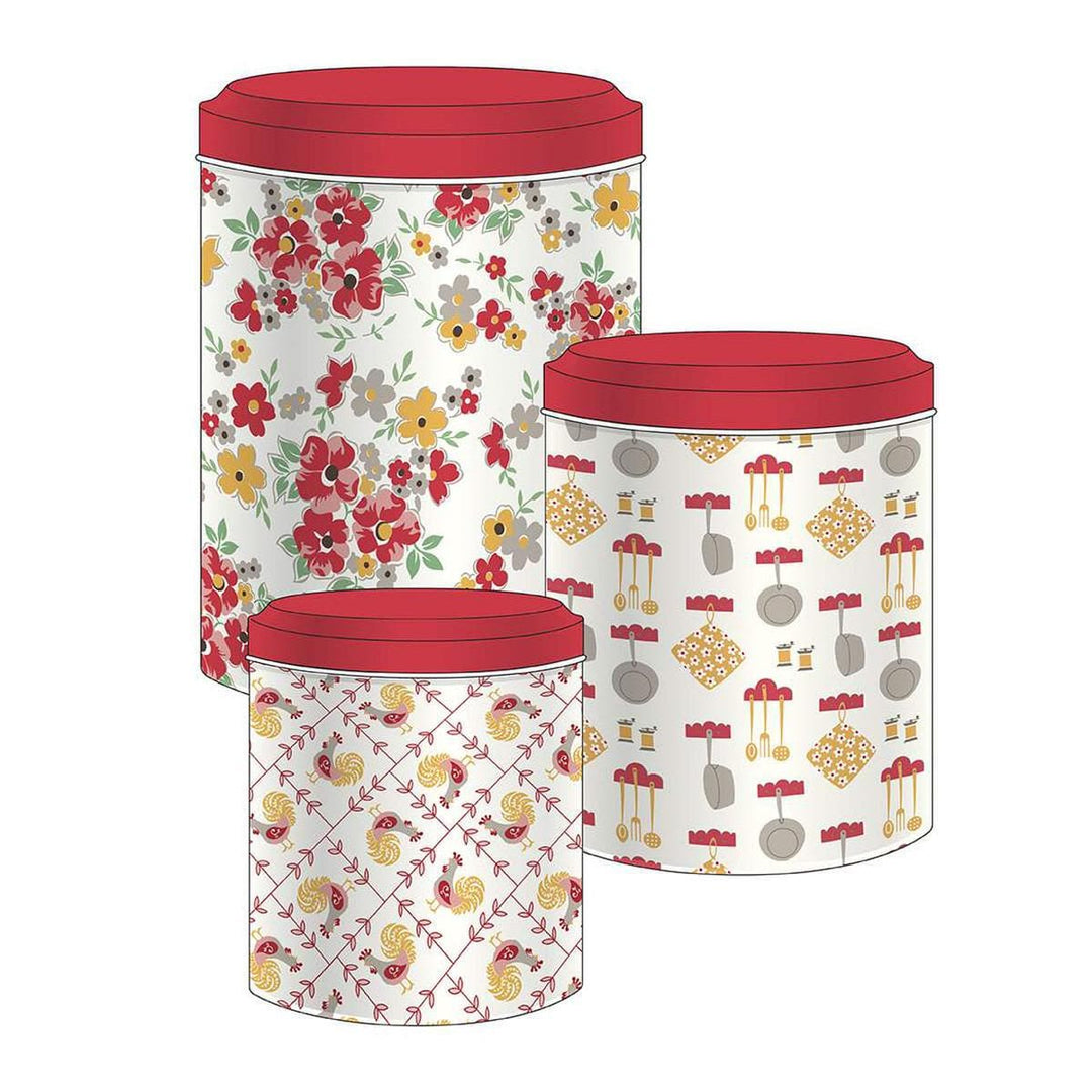 Lori Holt - Cook Book Kitchen Canisters ST-24591