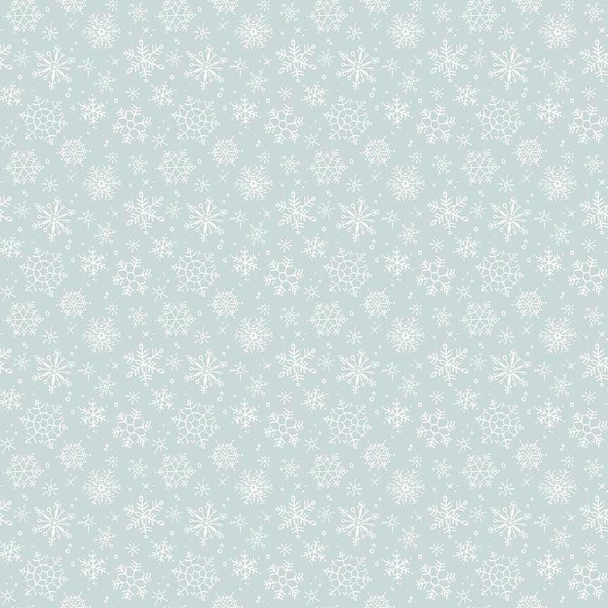 Magical Winterland - Snowflake Blue C14944-BLUE