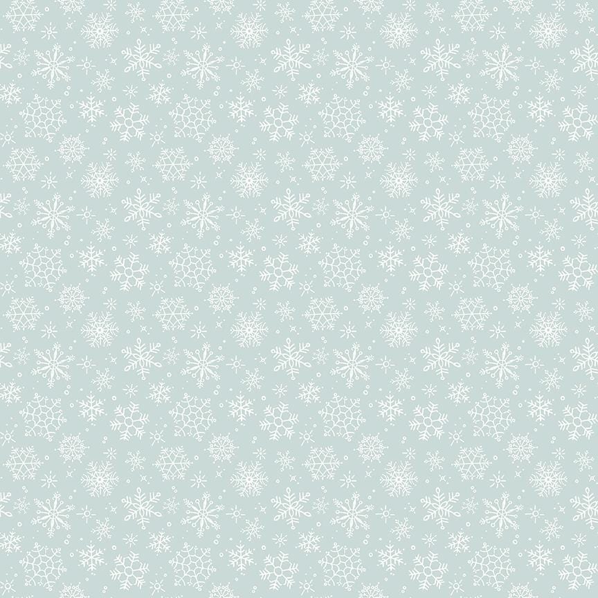 Magical Winterland - Snowflake Blue C14944-BLUE