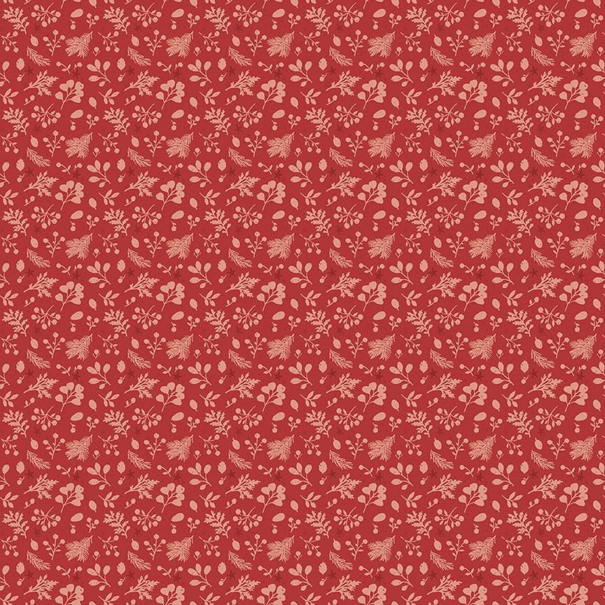 Magical Winterland - Tonal Barn Red C14947-BARNRED