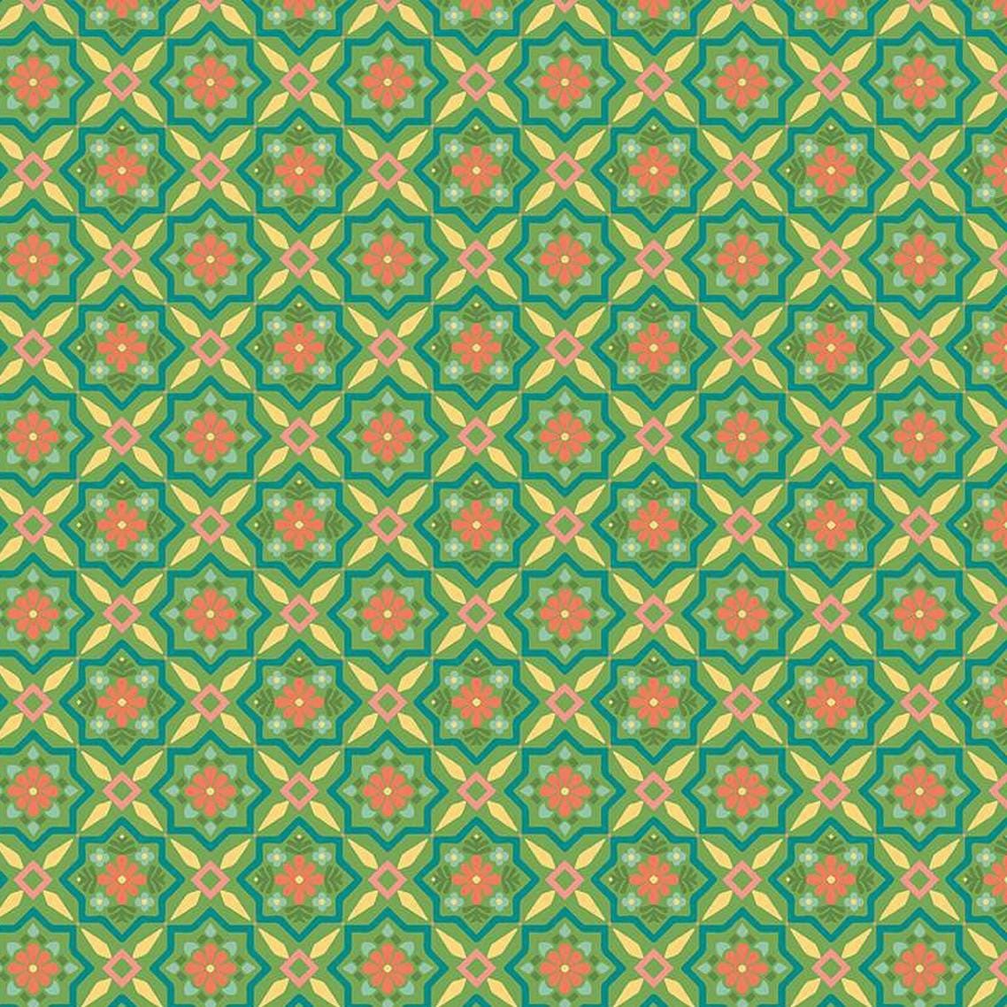 Market Street - Tiles Green C14124-GREEN