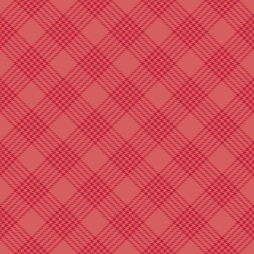 Merry Little Christmas - Plaid Red C14844-RED