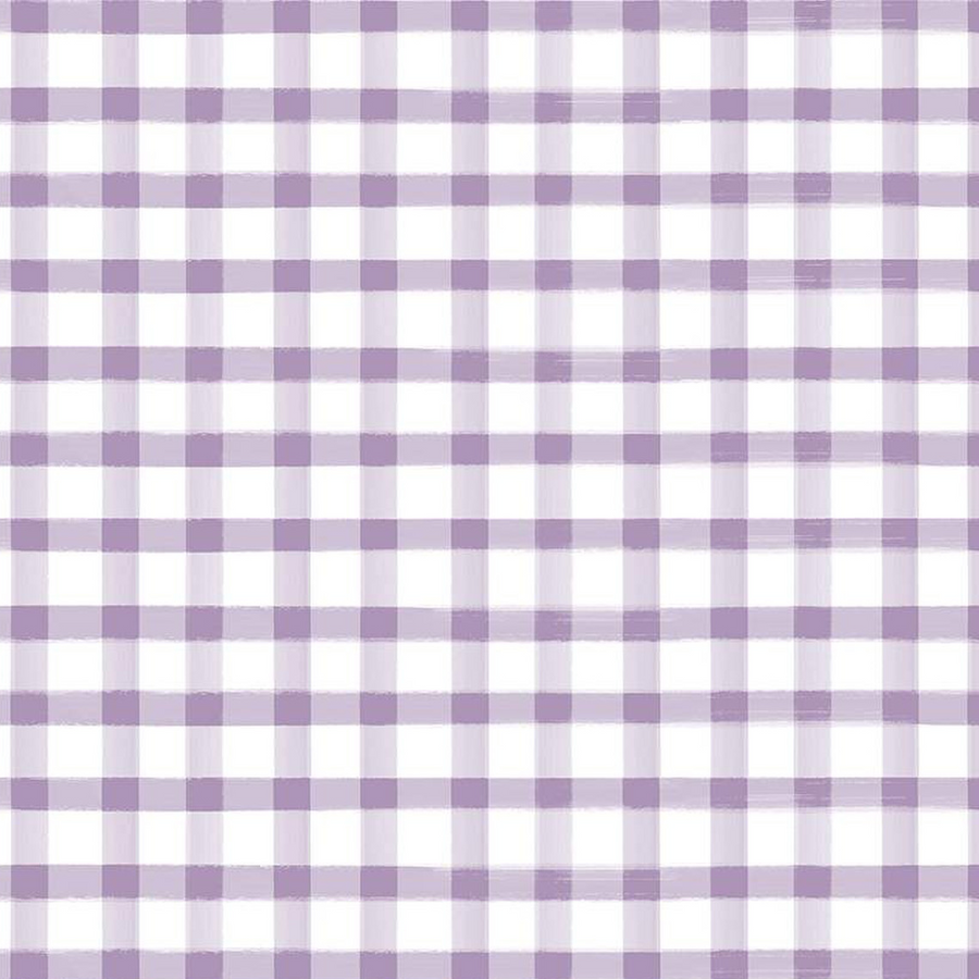 Monthly Placemats 2 - Gingham Violet C13944-VIOLET