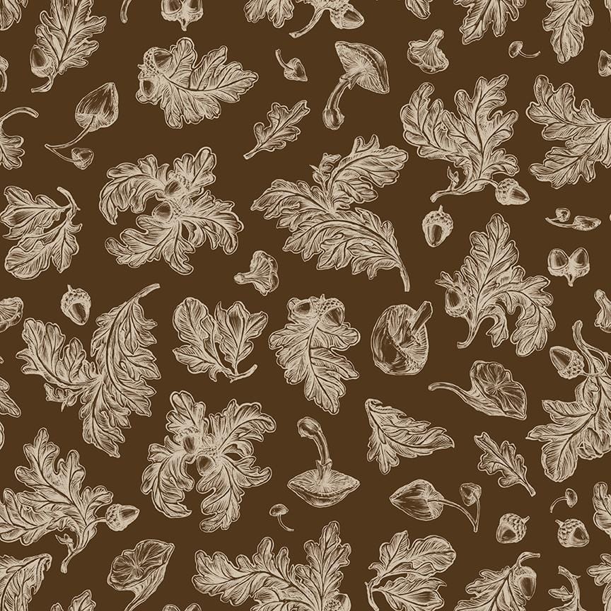 Monthly Placemats 2 - September Fall Foliage Brown C13937-BROWN