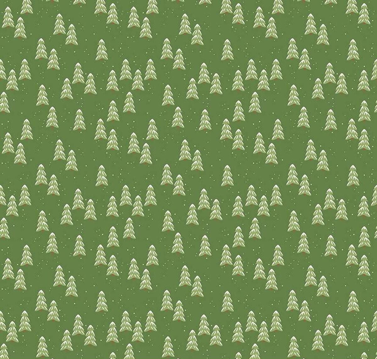More Christmas Wishes - Pines Green C16556-GREEN
