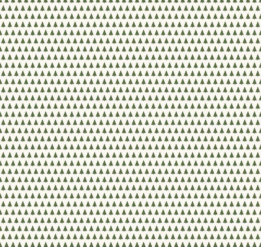 More Christmas Wishes - Trees White C16555-WHITE