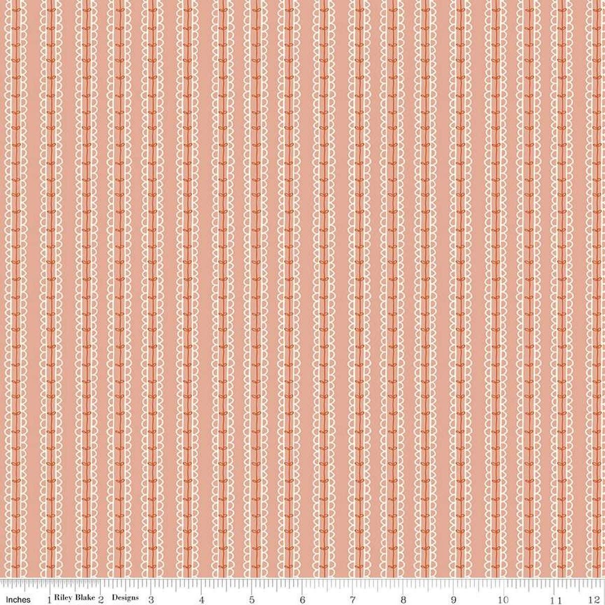 Morning Latte - Stripes Pink C16927-PINK
