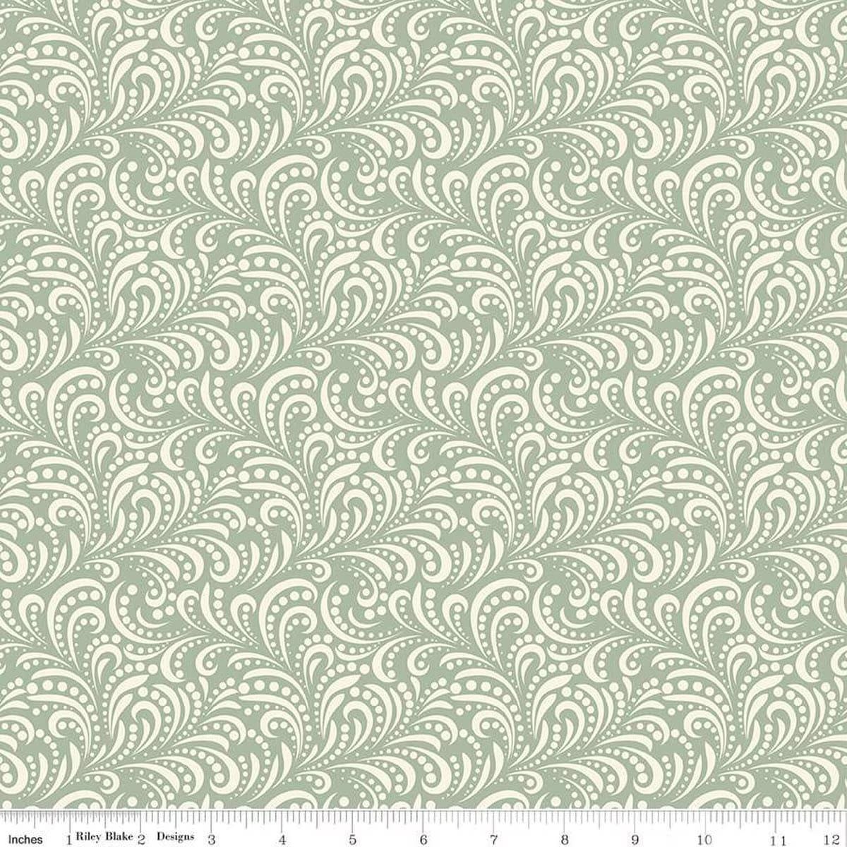 Morning Latte - Swirls Aloe C16928-ALOE