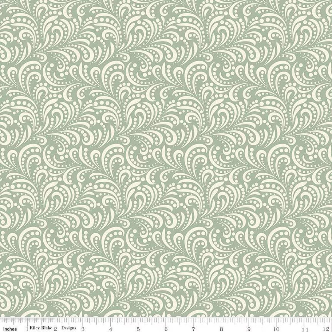 Morning Latte - Swirls Aloe C16928-ALOE