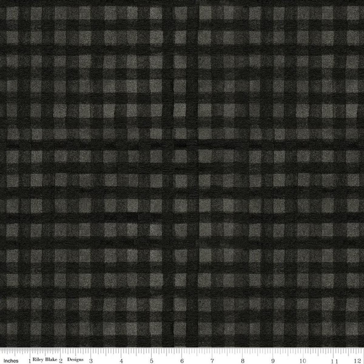 Northern Christmas - Buffalo Check Black C17835-BLACK