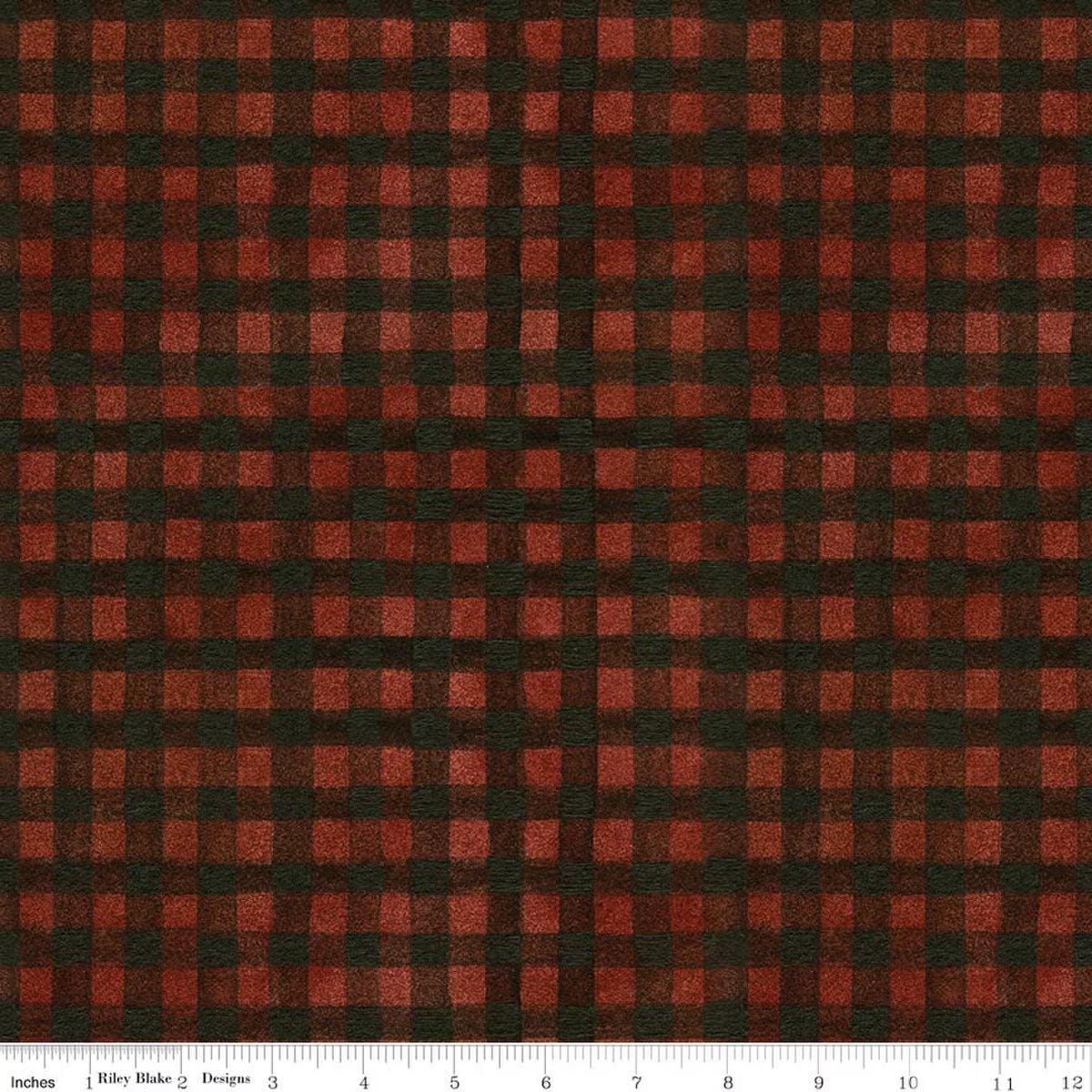 Northern Christmas - Buffalo Check Red C17835-RED