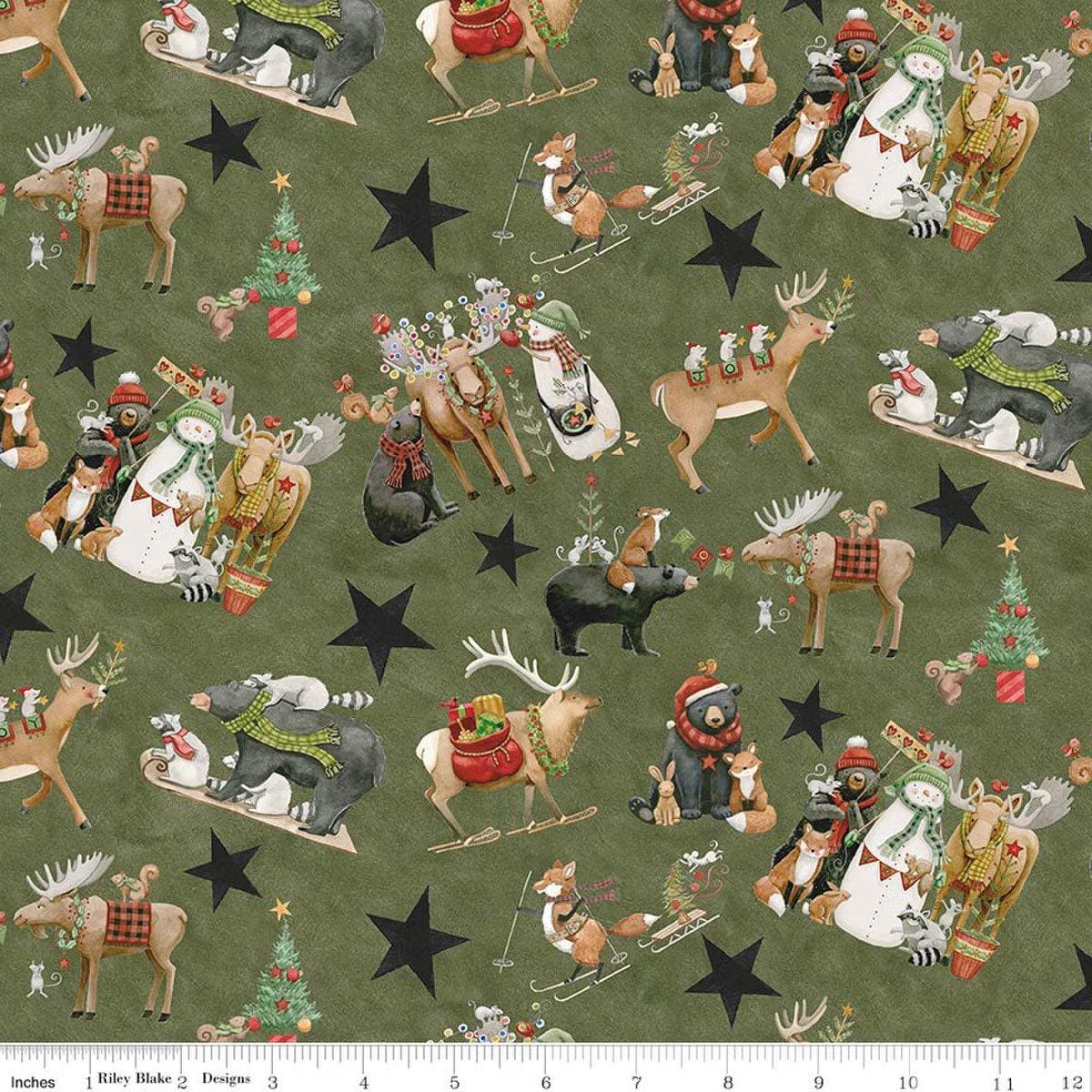 Northern Christmas - Main Green C17830-GREEN