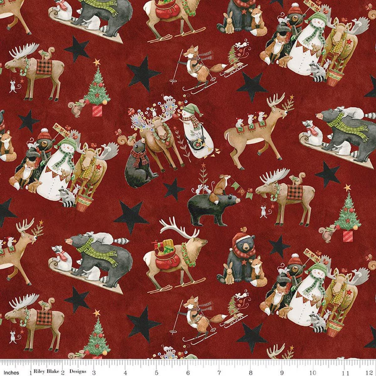 Northern Christmas - Main Red C17830-RED