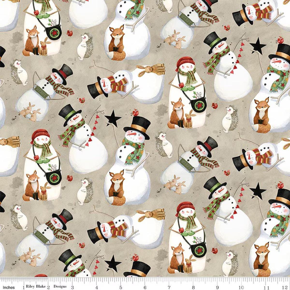 Northern Christmas - Snowmen Neutral C17831-NEUTRAL