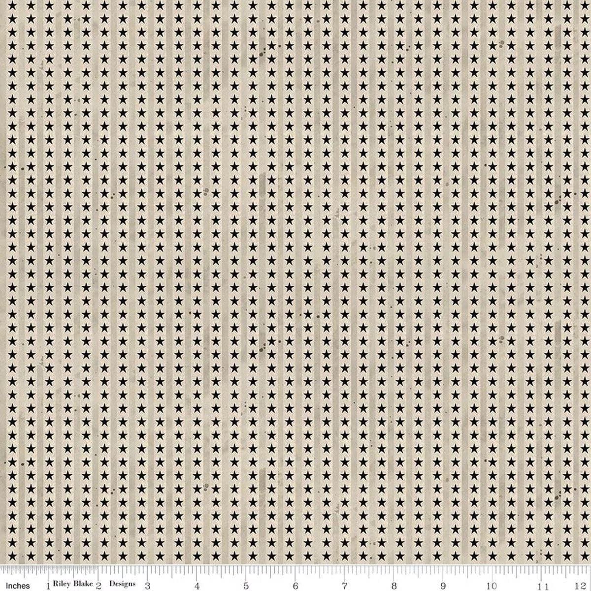 Northern Christmas - Star Stripes Neutral C17836-NEUTRAL