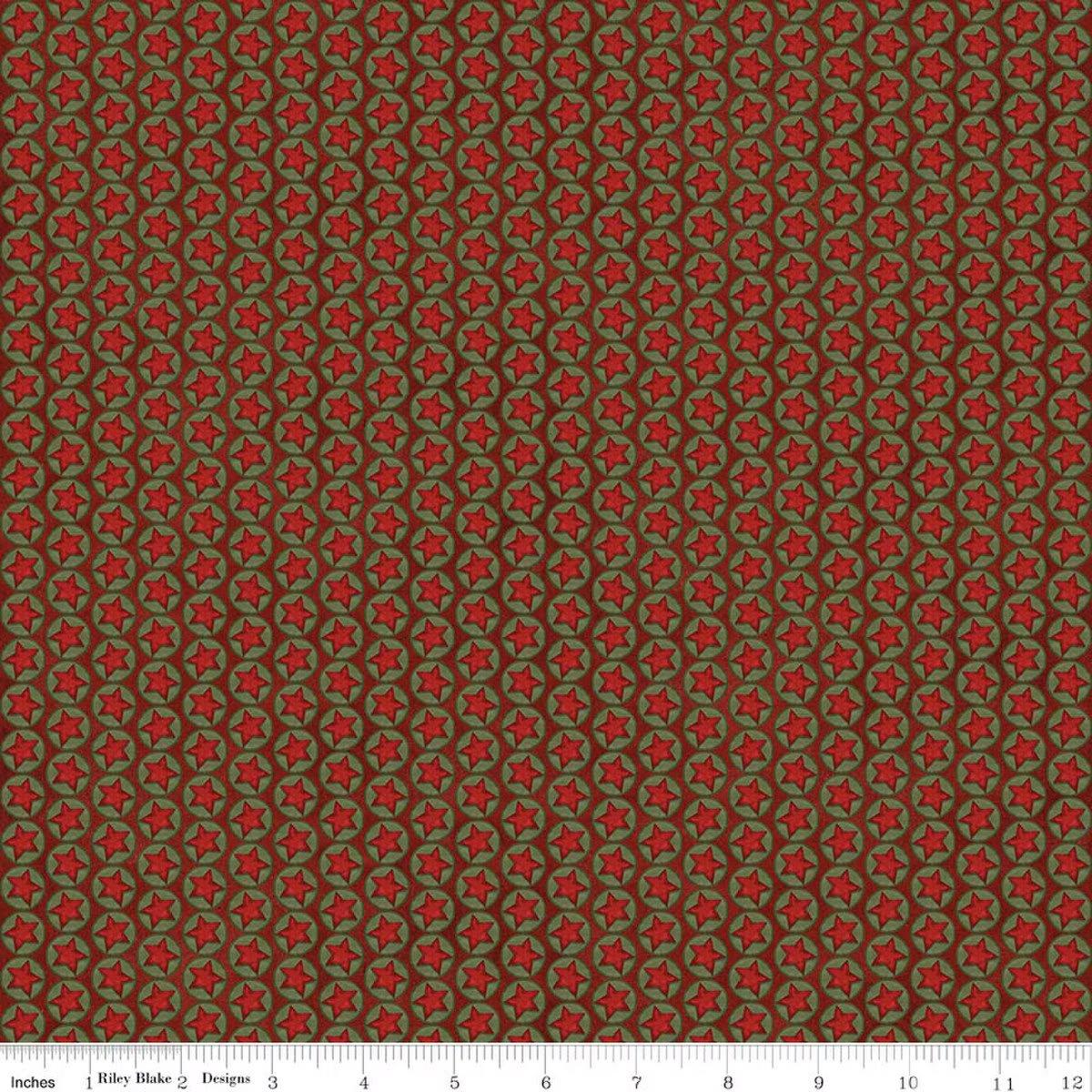 Northern Christmas - Stars Red C17834-RED