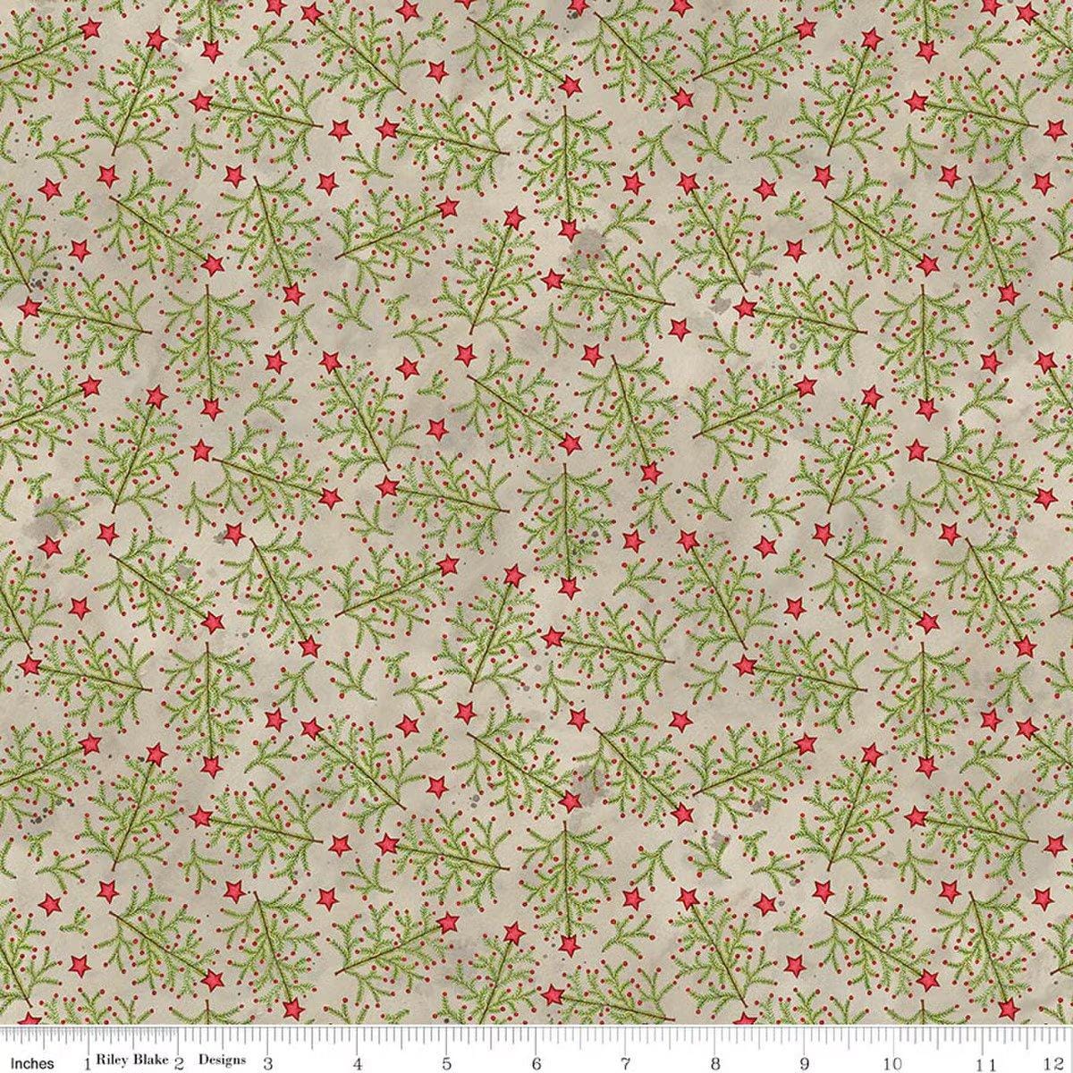 Northern Christmas - Whimsical Trees Neutral C17832-NEUTRAL
