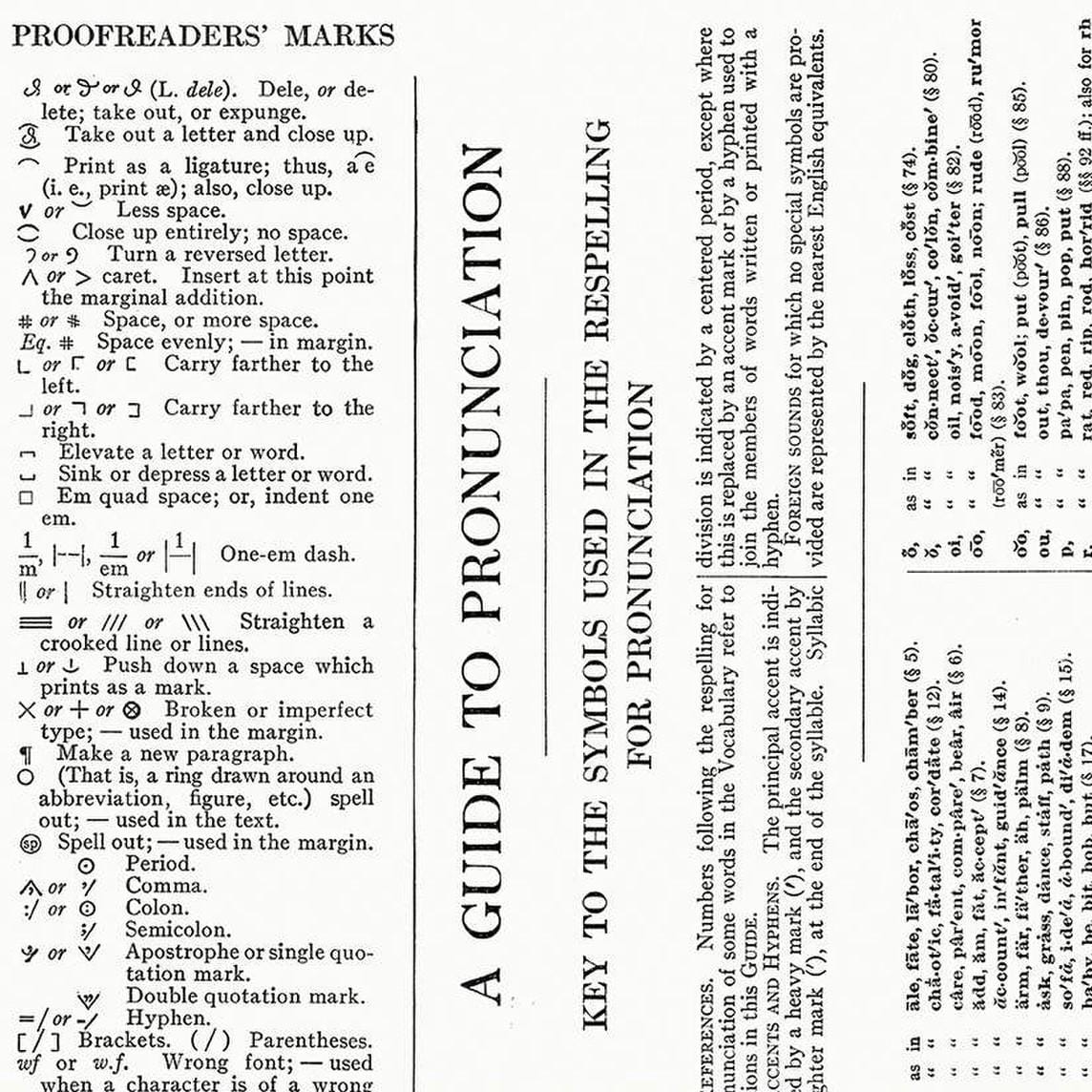 Old School - Dictionary White C14952-WHITE