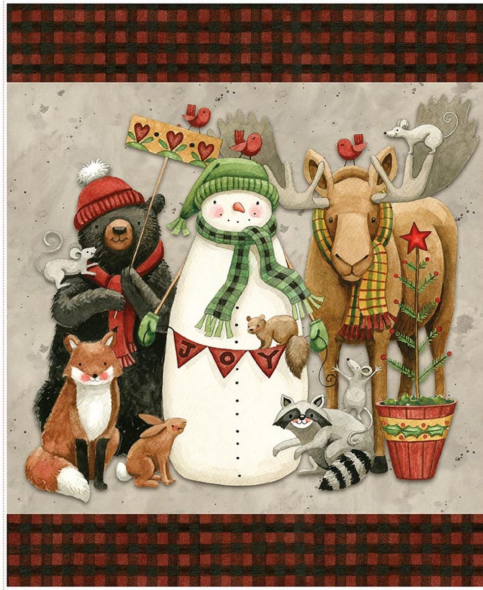 Panel - Northern Christmas P17837-PANEL