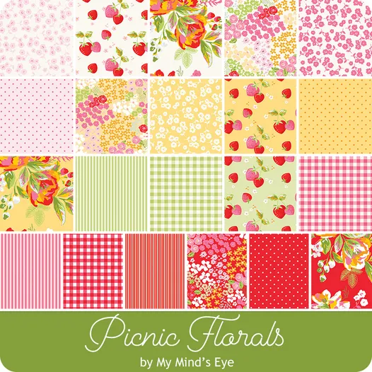 Picnic Florals - 10" Stacker 42pcs 10-14610-42